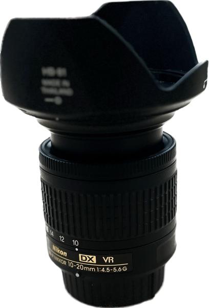 Nikon AF-P DX 10-20mm f/4.5-5.6G VR - Full Set - 12 Monate Gewähr